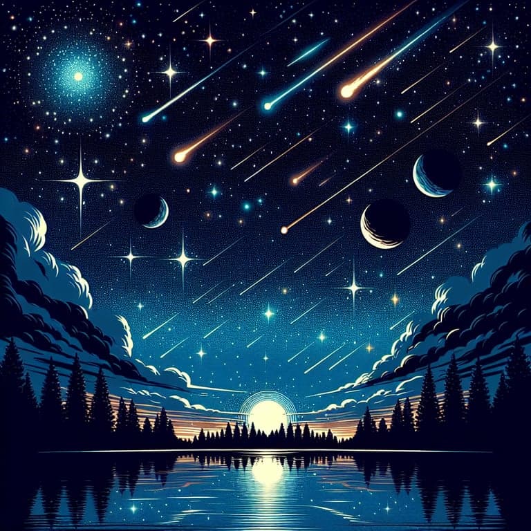 January 2025 Skywatching: A Celestial Delight with Meteor Showers and Planetary Conjunctions!