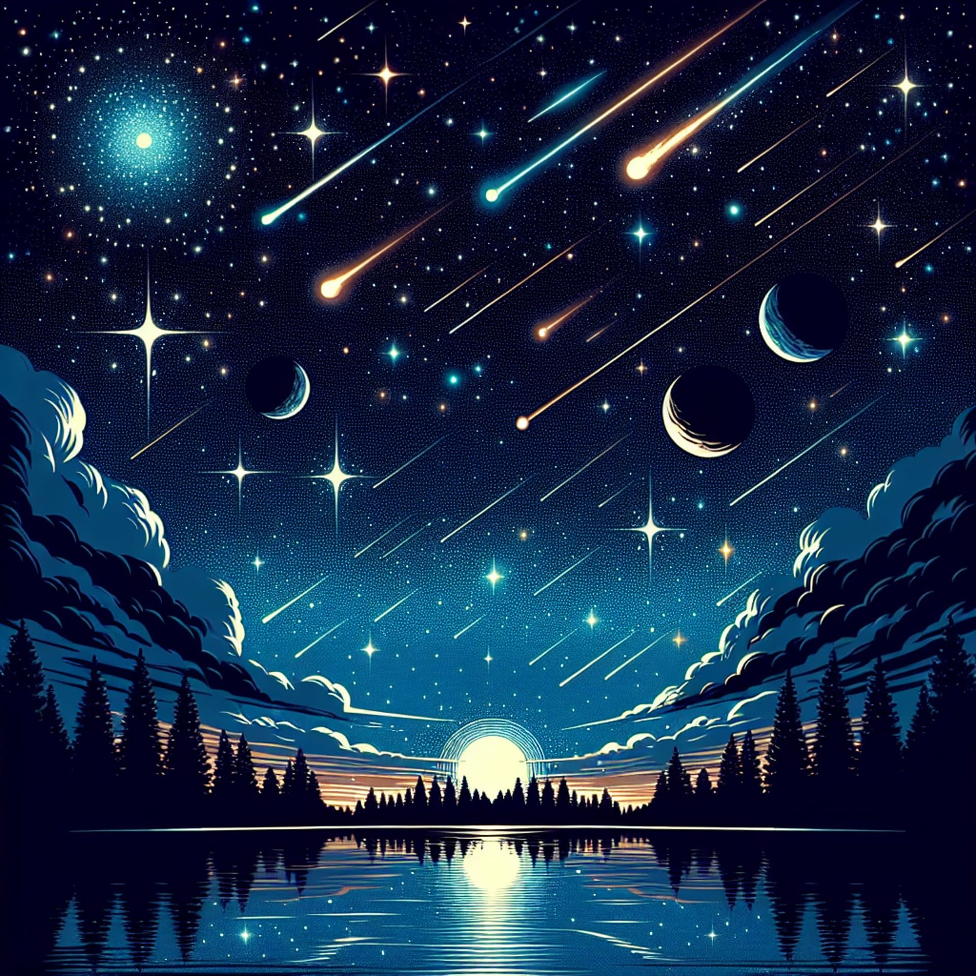 January 2025 Skywatching: A Celestial Delight with Meteor Showers and Planetary Conjunctions!