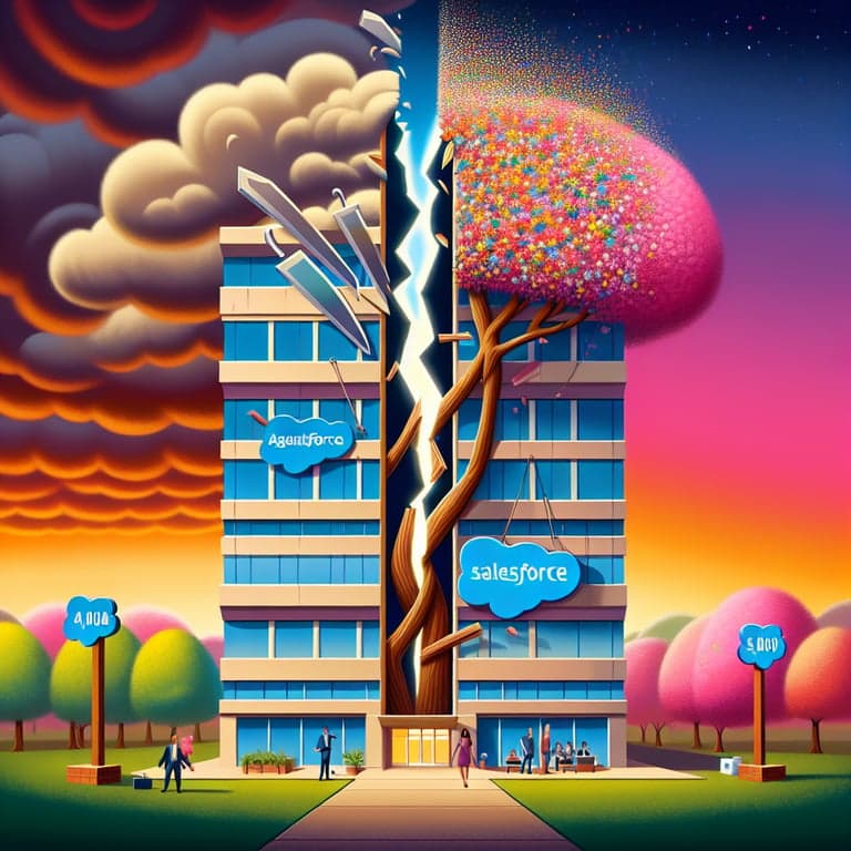 Salesforce Slashes 4,000 Support Roles with Agentforce, Plans to Hire 5,000 in Sales