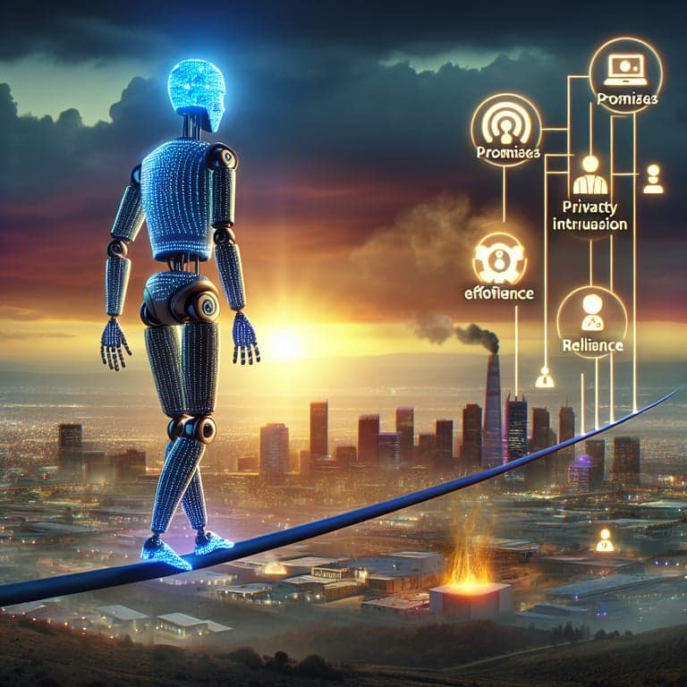 AI's Future: A Balancing Act of Promises and Perils