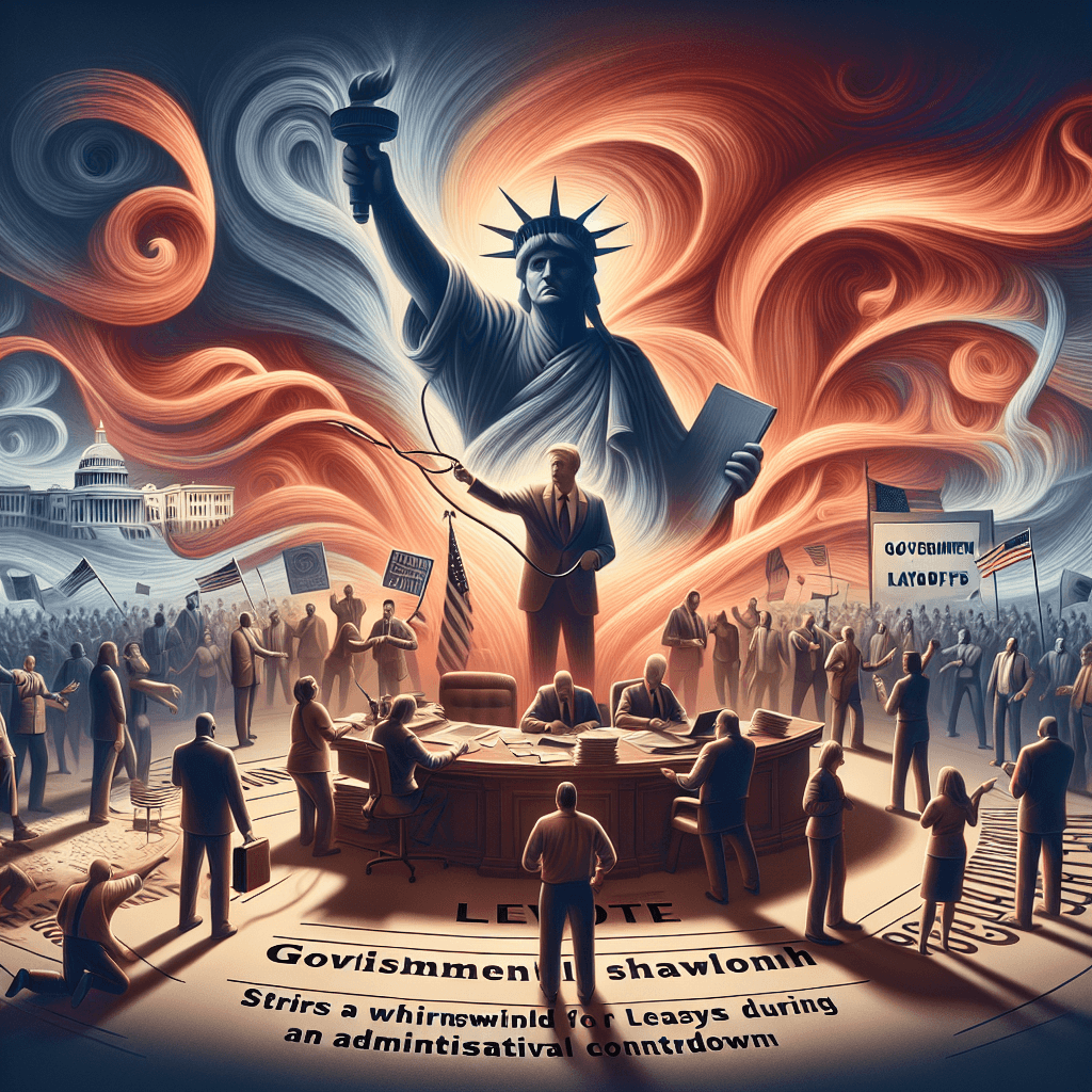 Trump's Bold Move: Government Layoffs Amidst Shutdown Stir Political and Legal Storm!