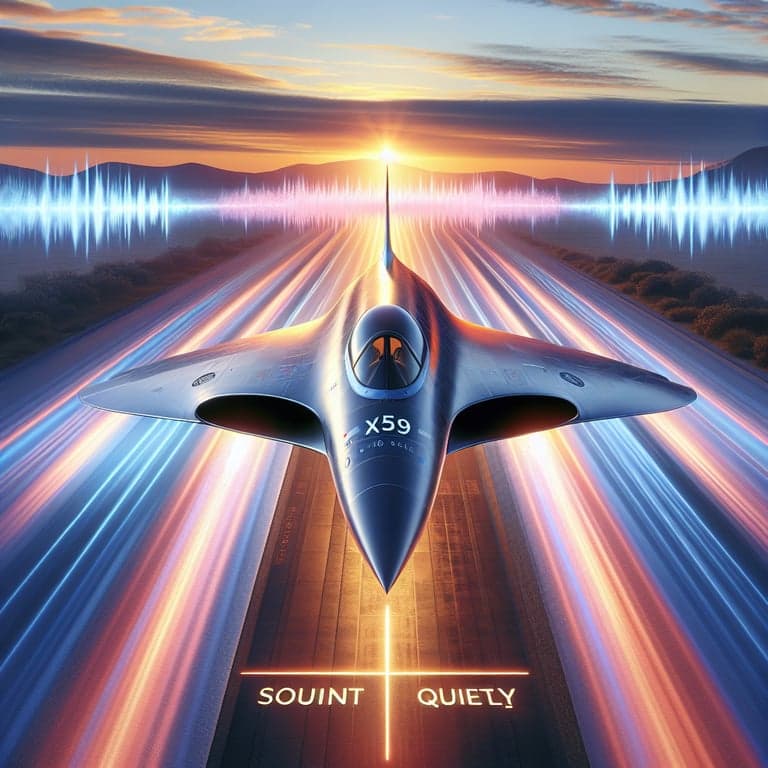 NASA's X-59 Supersonic Jet Takes a Quiet Leap Forward with Taxi Tests