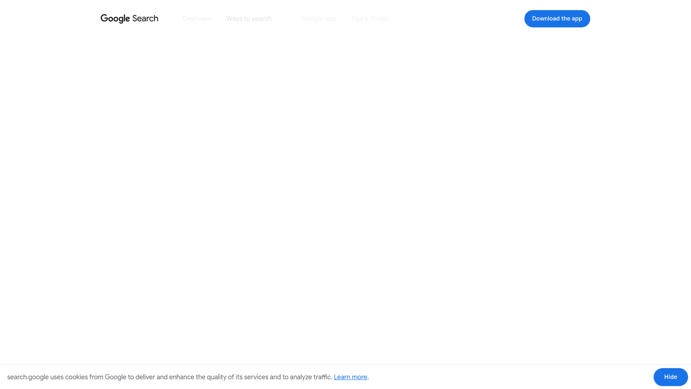 Google SGE screenshot
