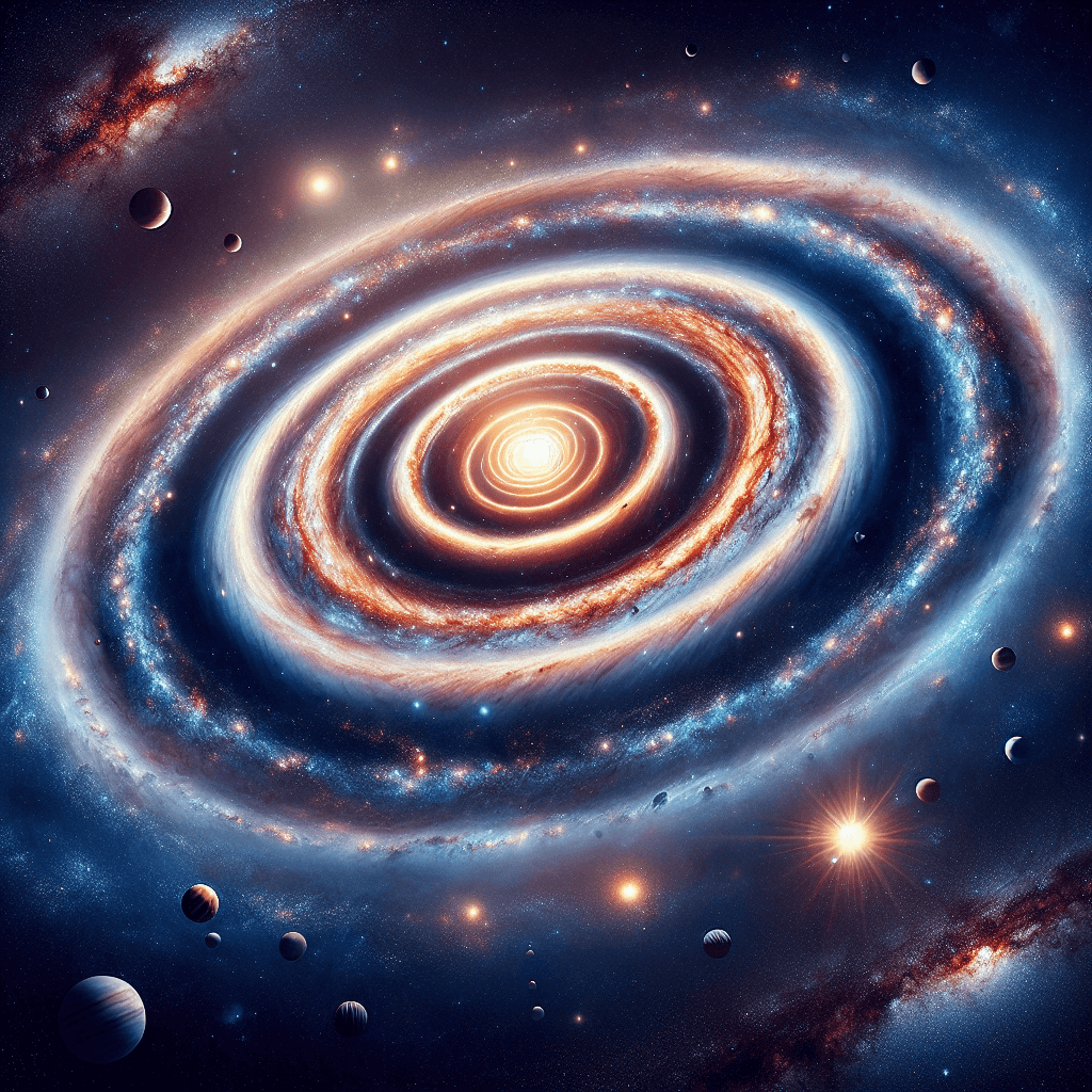 Hubble Snags Stunning Nine-Ring 'Bullseye' Galaxy Discovery