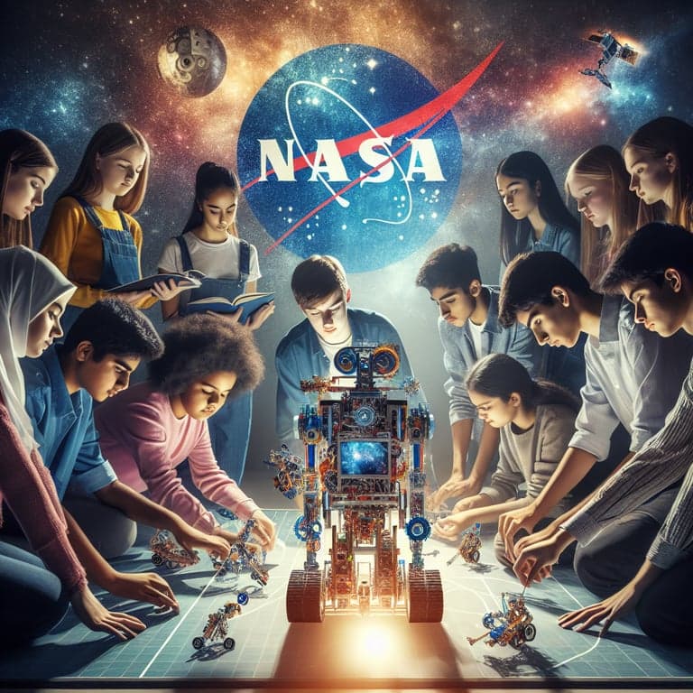 High School Robotics Club Reaches for the Stars with NASA Collaboration