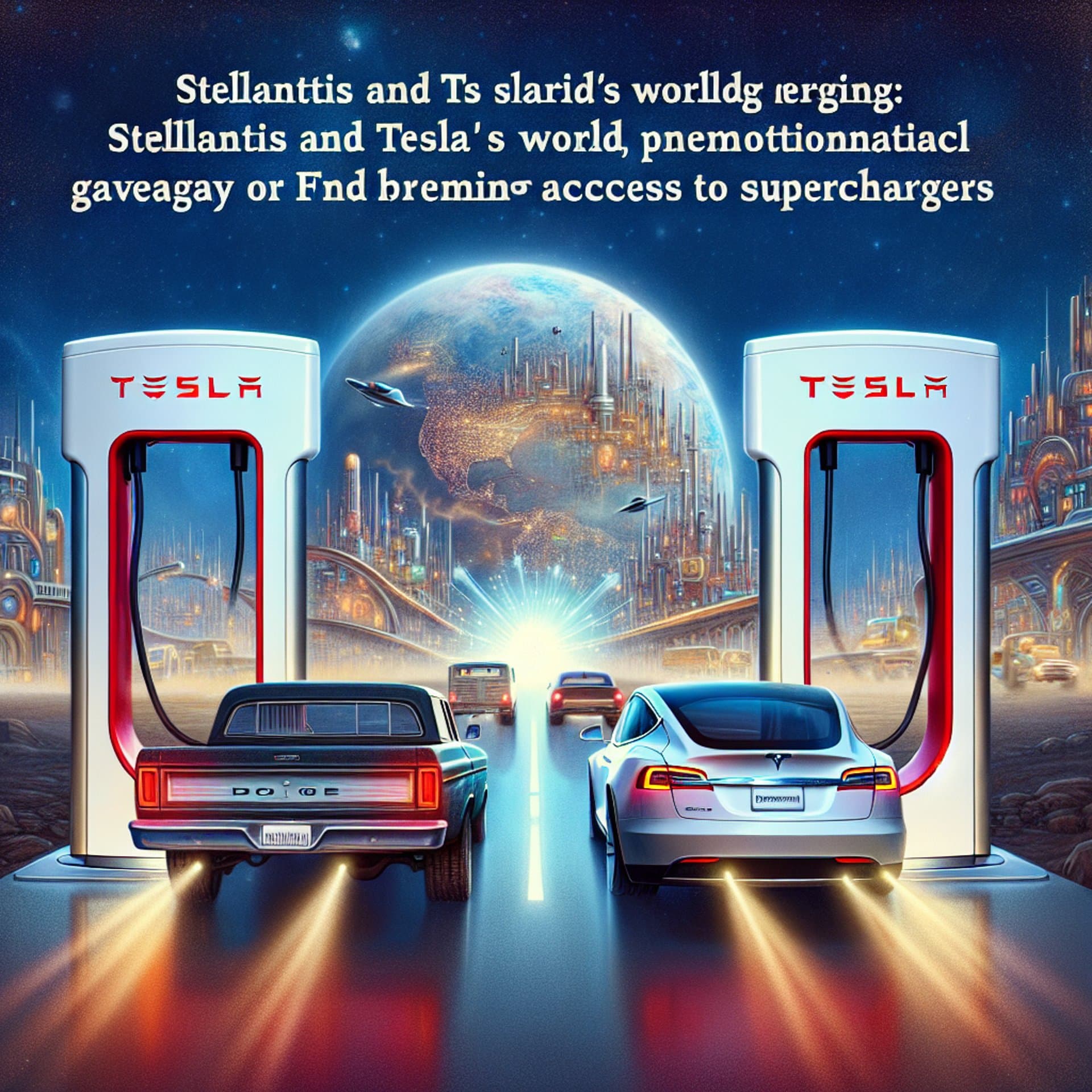Stellantis Steps into Tesla’s World: Supercharger Access Now Available for Dodge, Jeep, and More!