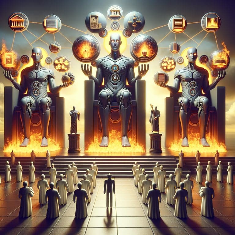 AI Giants in the Hot Seat: The Battle Over Knowledge Ownership