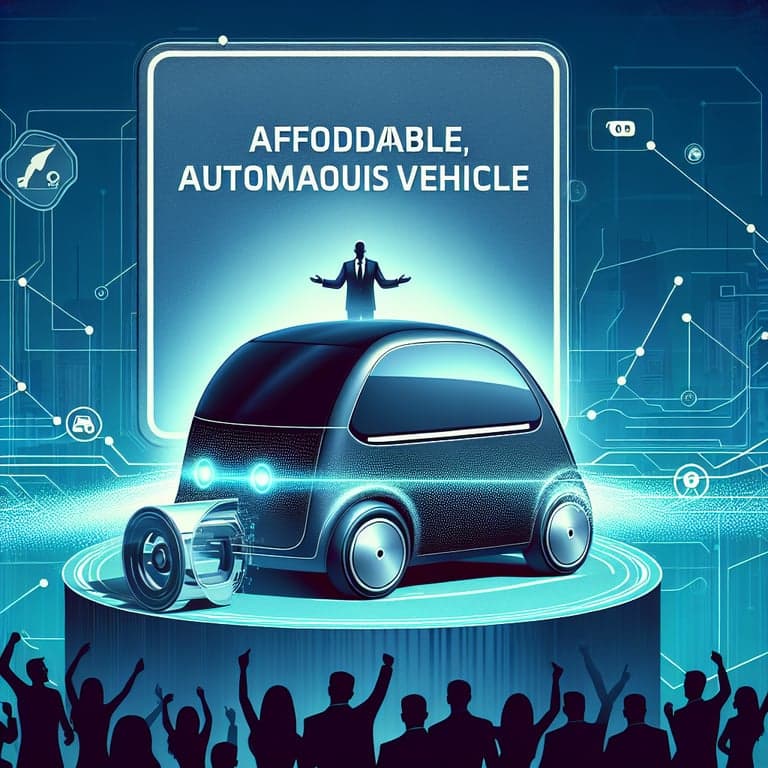 Elon Musk Unveils Affordable Cybercab: Tesla's Leap into Mainstream Autonomous Vehicles