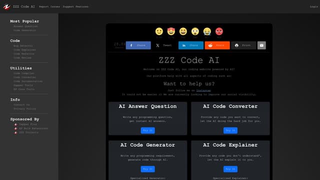 Thumbnail image for ZZZ Code AI