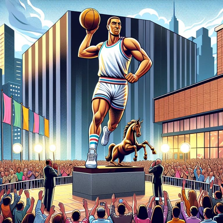 Dallas Mavericks Pay Tribute to Dirk Nowitzki with Iconic Statue Unveiling