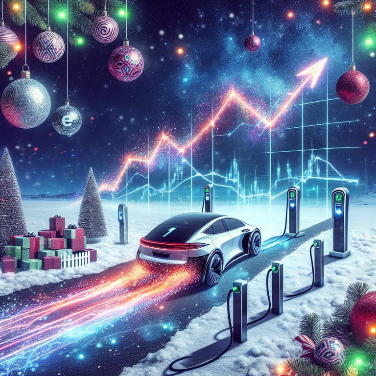 Tesla Turbocharges into Christmas: Stock Soars Ahead of Q4 Delivery Report