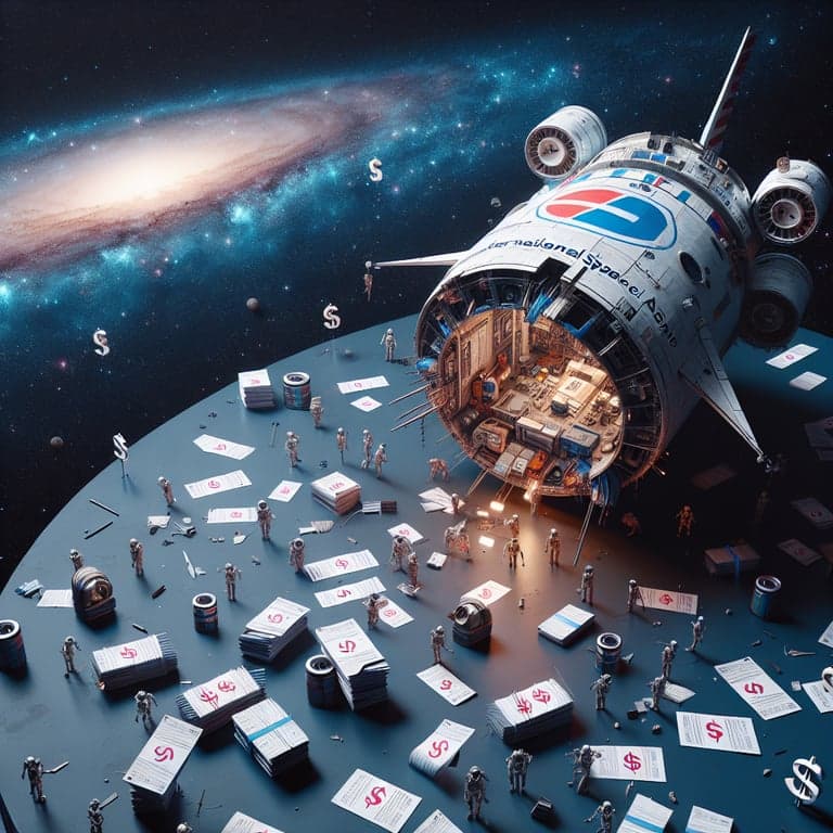 NASA Scrambles to Adjust ISS Activities Amidst Budget Cuts from Trump's Administration