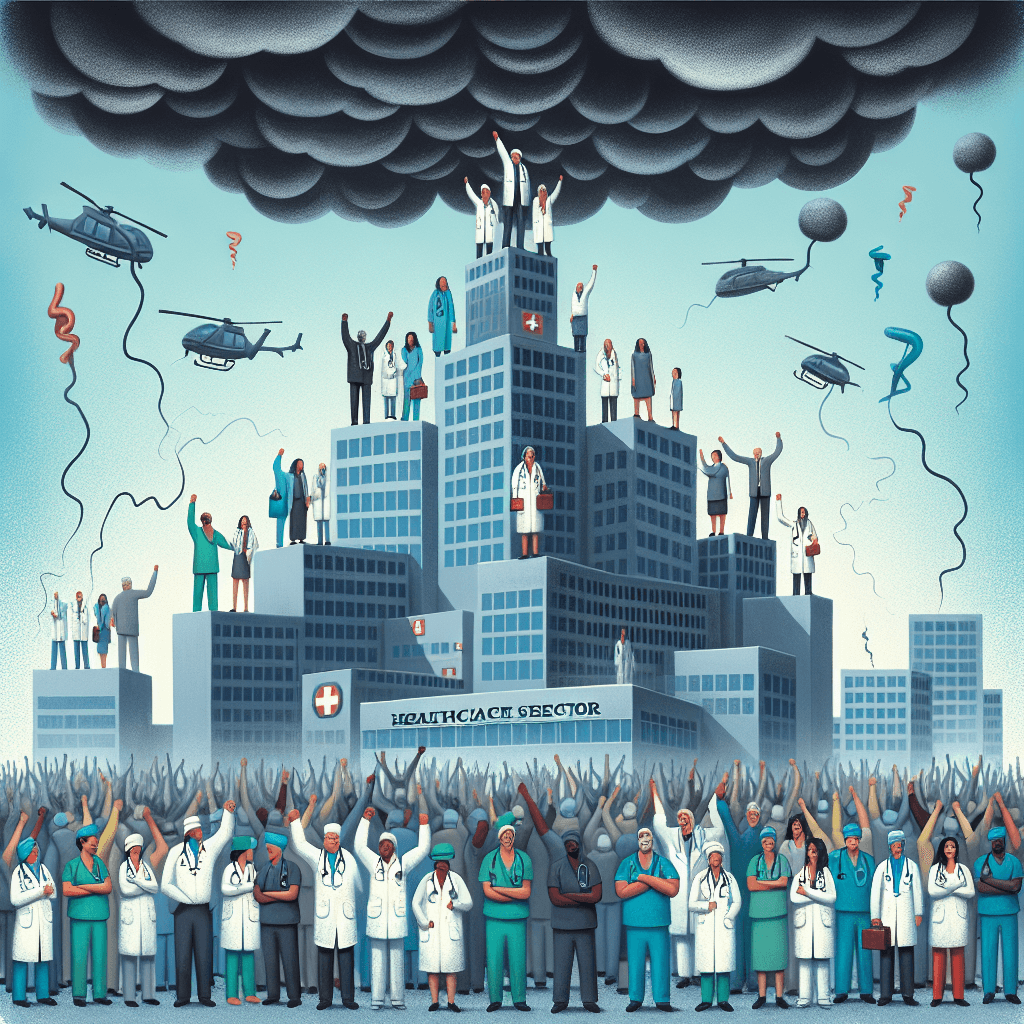 Tower Health Workers Rallied as Layoffs Shake Healthcare Sector