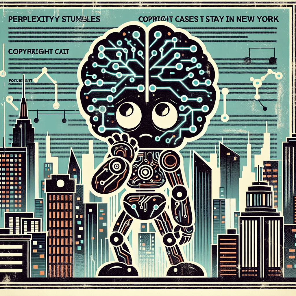 Perplexity AI Stumbles: Copyright Case to Stay in New York