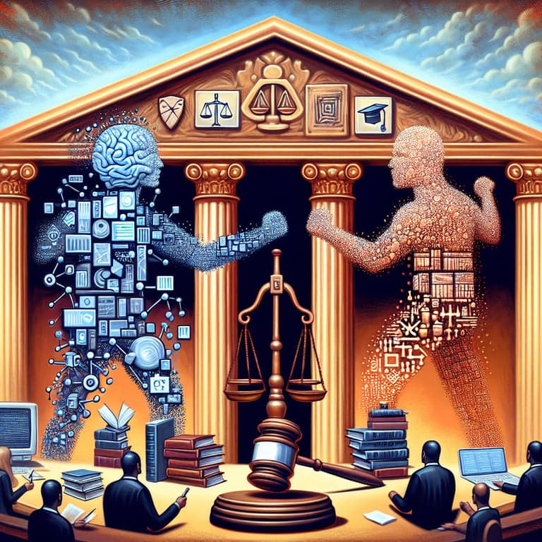 AI vs. Copyright: A Legal Showdown Shaking the Foundations