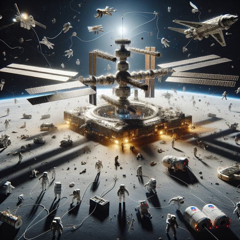 Crumbling Foundations: ISS Faces Critical Condition as NASA Scrambles for Solutions