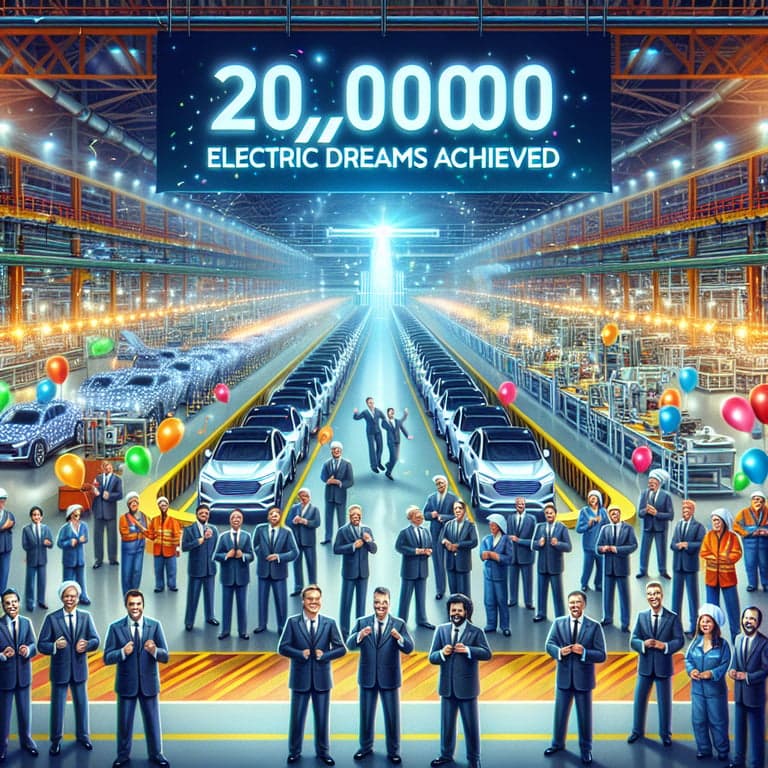 Tesla Celebrates 200,000 Vehicles at Fremont: A Milestone in Electric Dreams