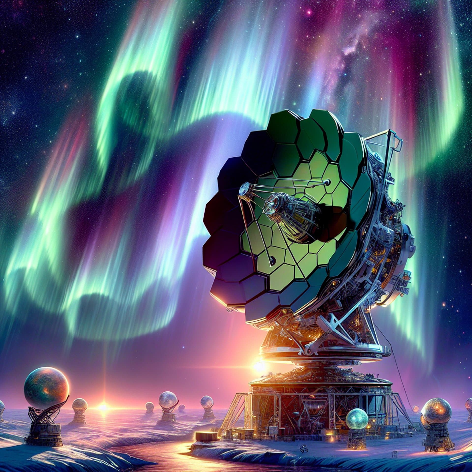 Neptune's Dazzling Auroras: Captured Like Never Before by NASA's Webb!