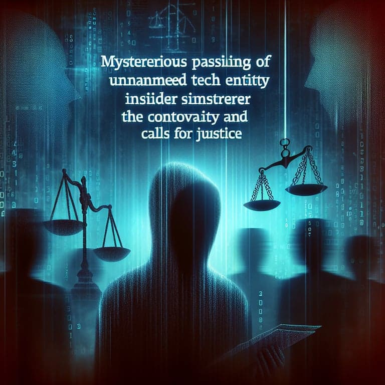 Mysterious Death of OpenAI Whistleblower Stirs Controversy and Calls for Justice