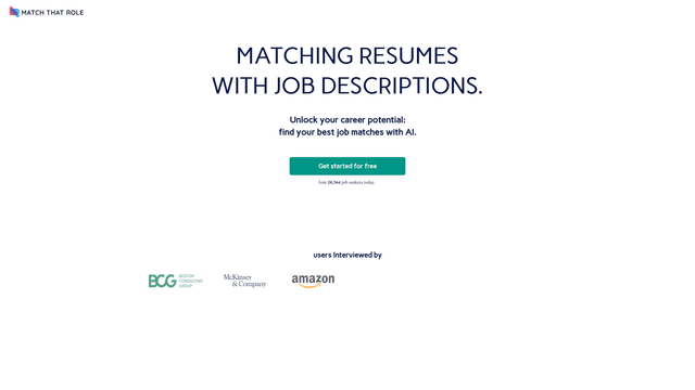Thumbnail image for Match That Role
