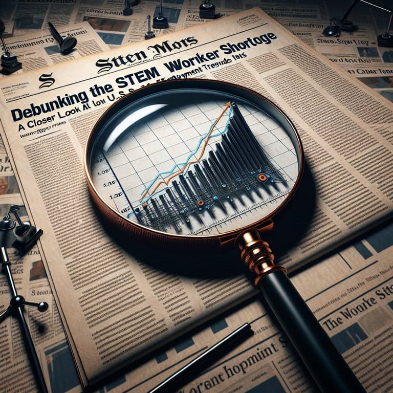 Debunking the STEM Worker Shortage: A Closer Look at U.S. Employment Trends