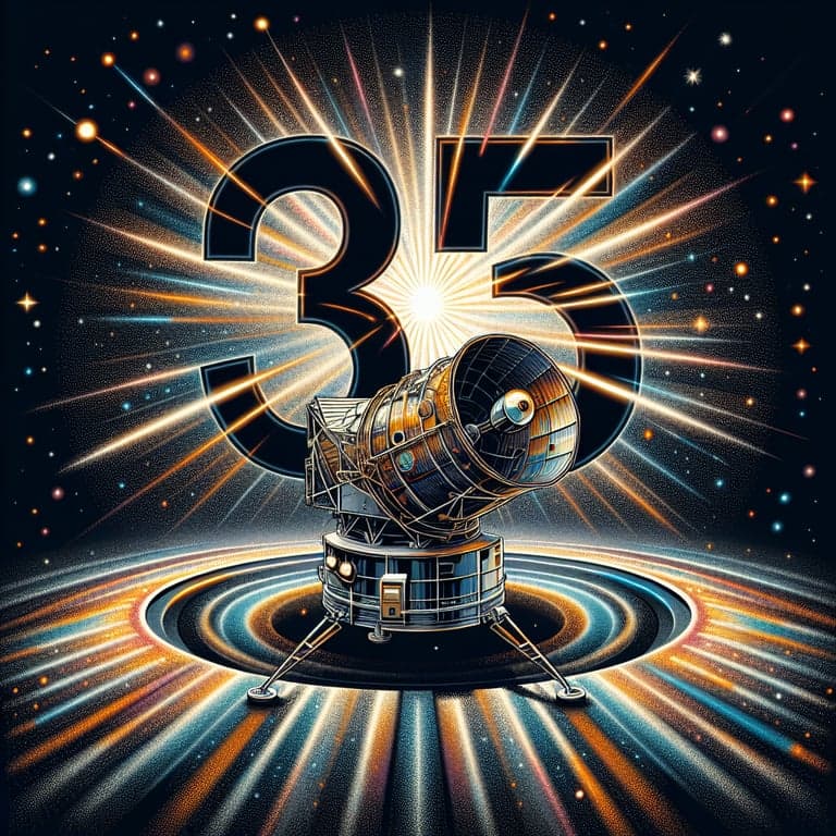 Hubble Space Telescope Celebrates 35th Anniversary with Dazzling Images!