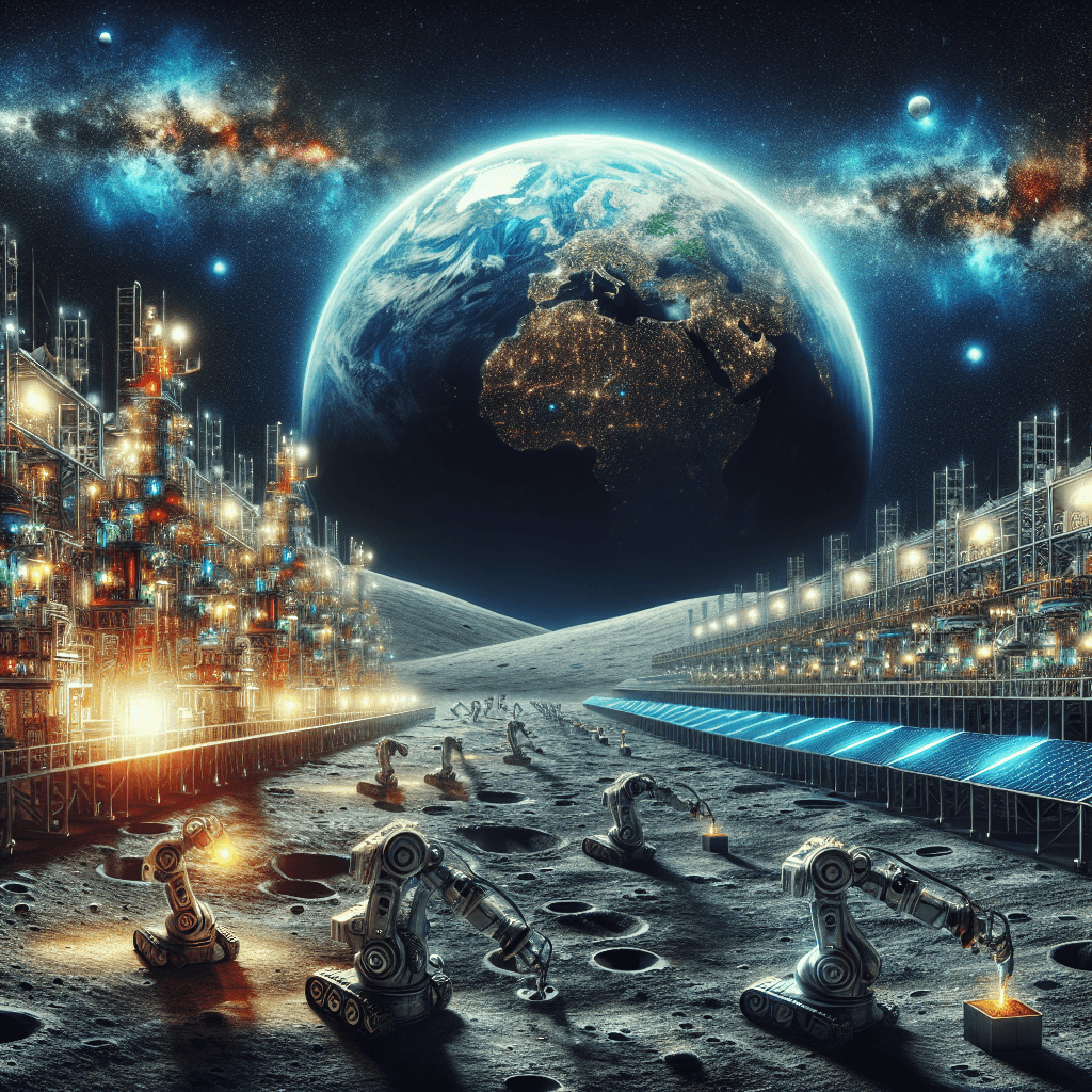 Elon Musk's Out-of-This-World Idea: AI Factory on the Moon!