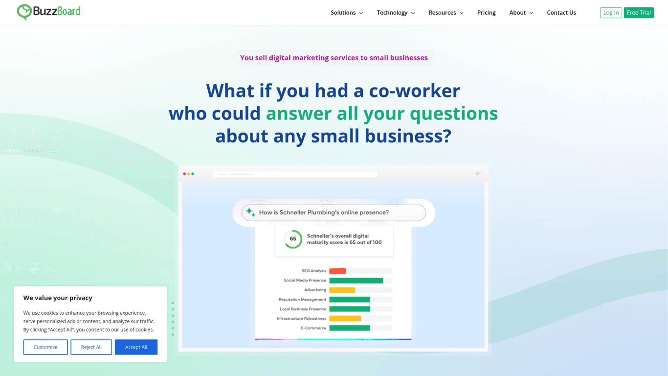 BuzzBoard screenshot