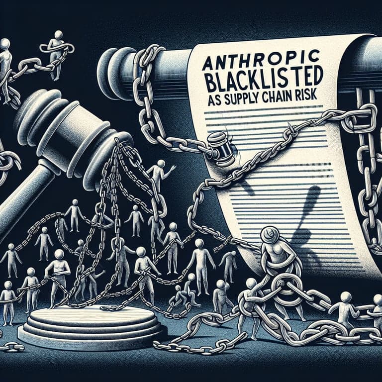 Anthropic Blacklisted as Supply Chain Risk: Legal Saga Unfolds