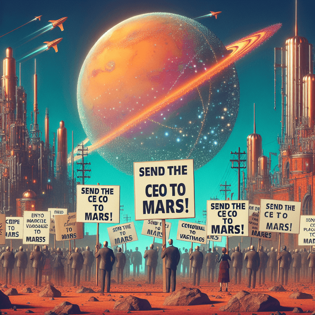 Worldwide Protests Shame Tesla: "Send Musk to Mars!"
