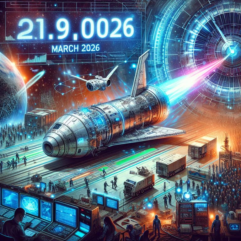 Countdown to Space Milestone: SpaceX's Starship Gearing Up for March 2026 Orbital Launch!