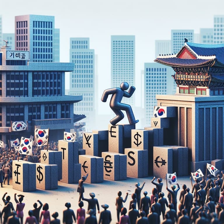 South Korea Faces Foreign Investment Hurdles Amidst Demand for Labor Reforms