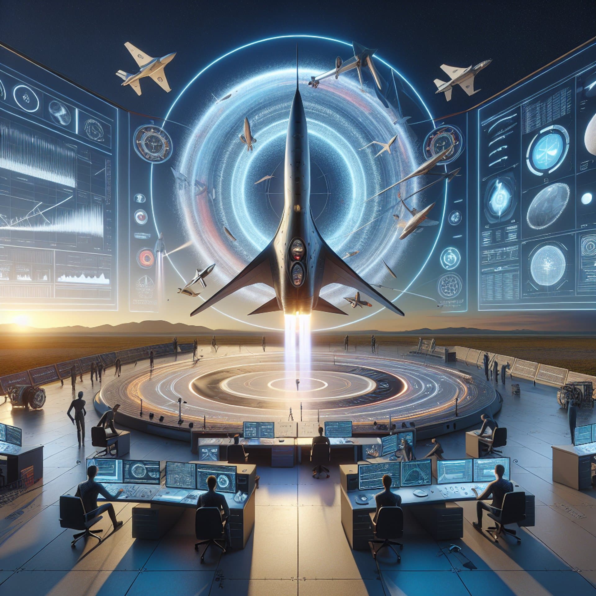 NASA's X-59 Quiet Supersonic Jet Passes Grounded Flight Simulations