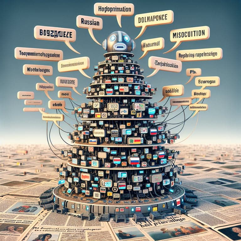 AI Chatbots Failing Multilingually: Russian and Chinese Lead the Pack in Misinformation Spread