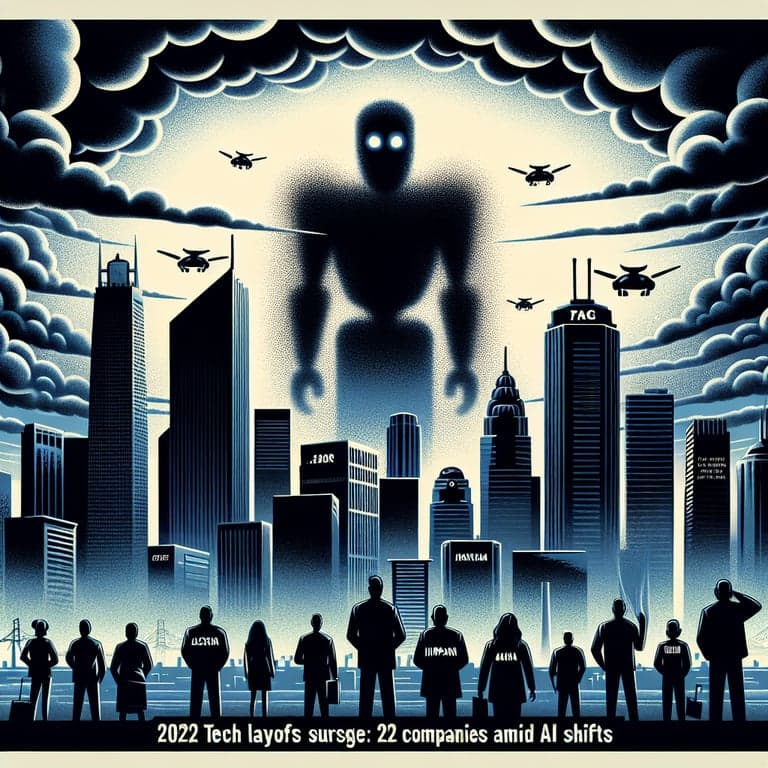 2025 Tech Layoffs Surge: 22,692 Jobs Cut Across 81 Companies Amid AI Shifts