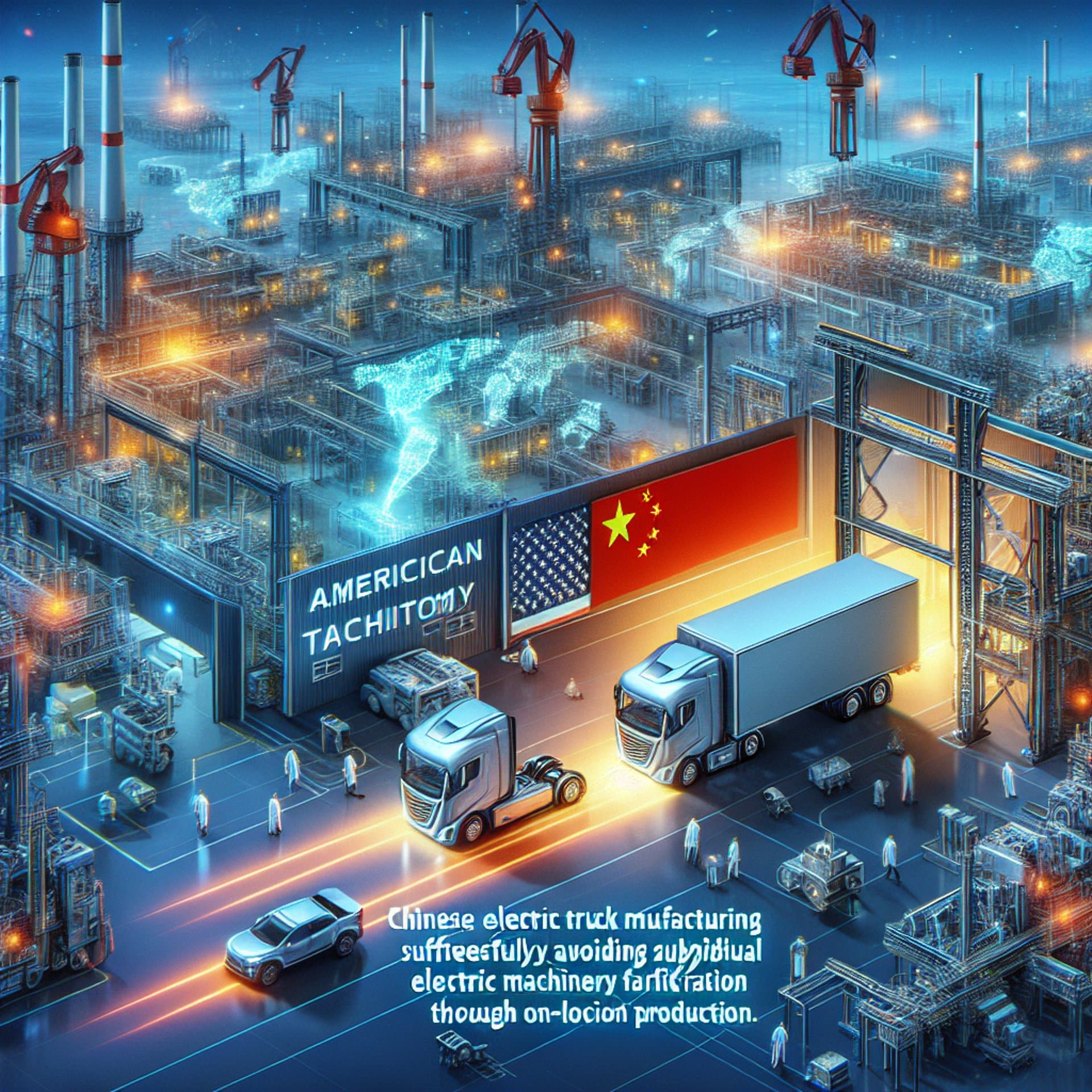 Chinese Electric Truck Giants Dodge 100% U.S. Tariffs with Local Manufacturing