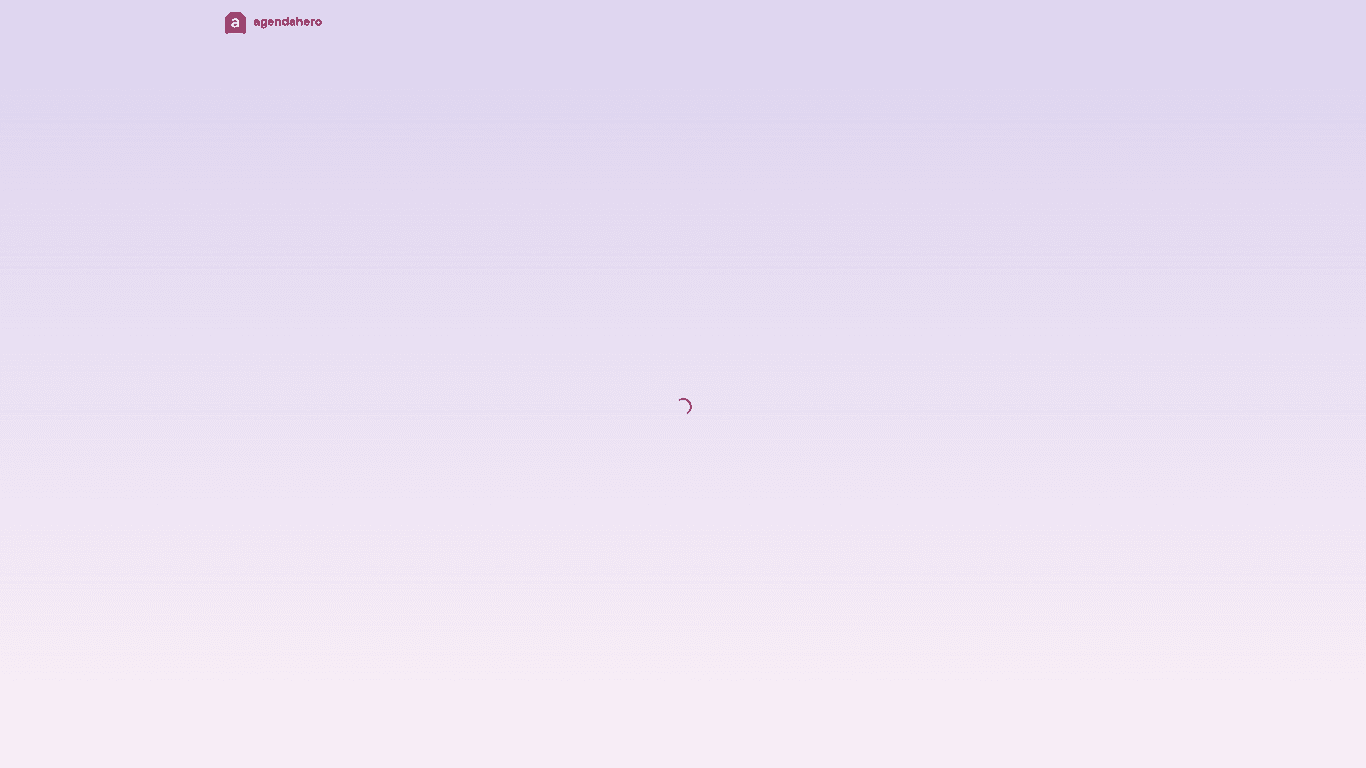 Agenda Hero screenshot