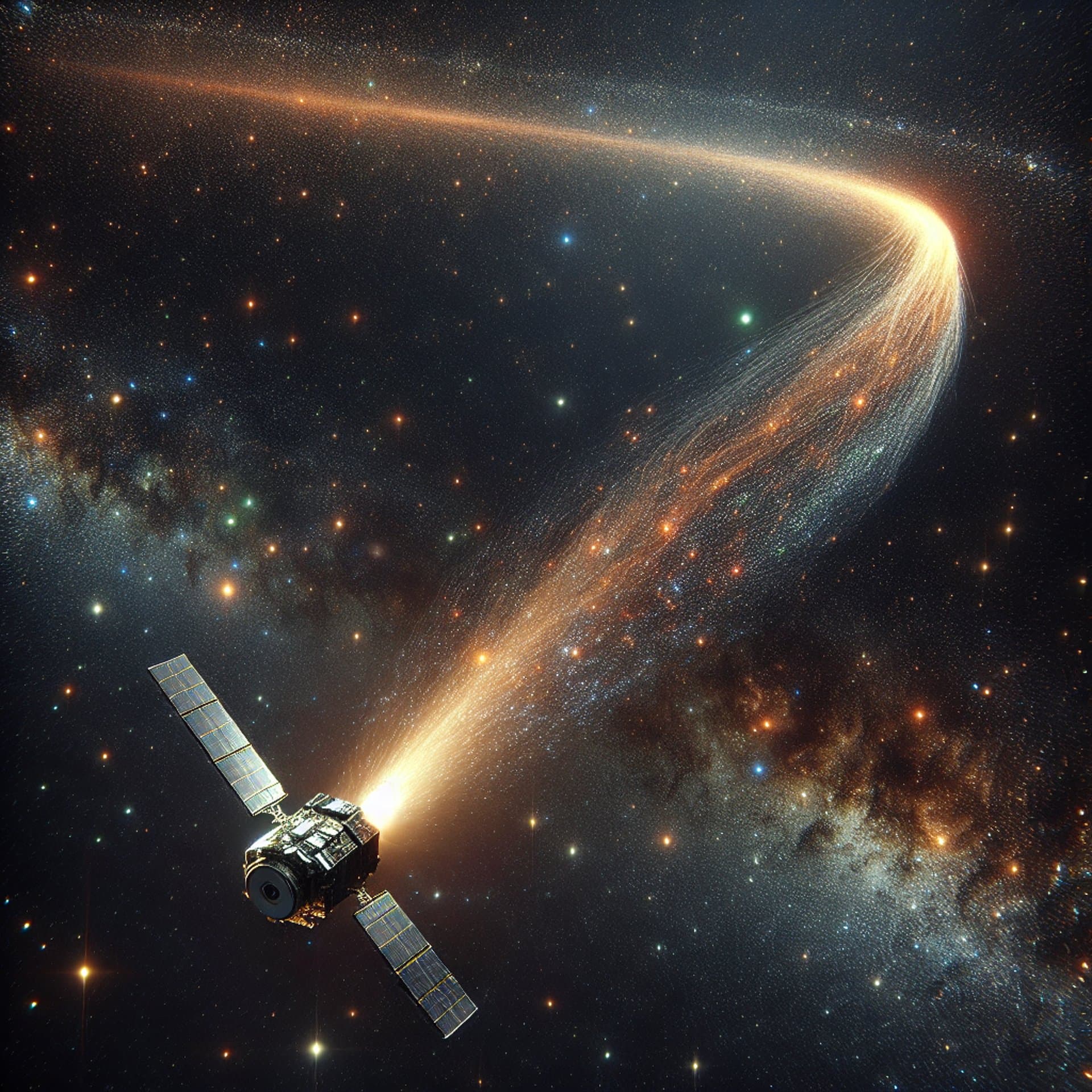 NASA's Juno Spacecraft on an Interstellar Voyage: The First-ever Comet Interception!