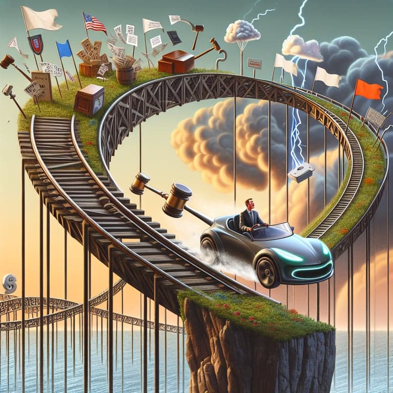 Elon Musk's Political Saga Sends Tesla on a Tumultuous Ride