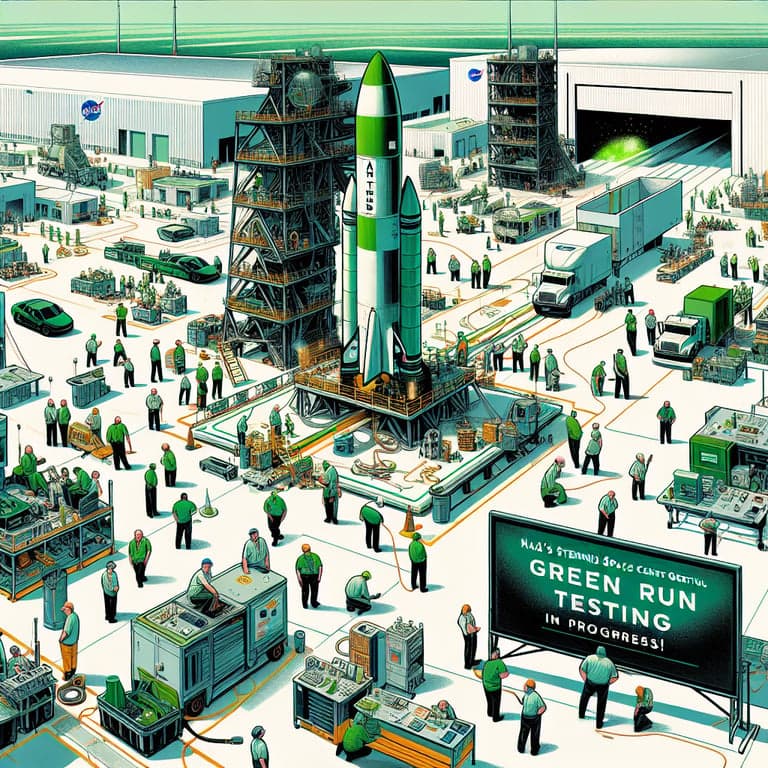 NASA's Stennis Space Center Gears Up for Crucial Artemis 'Green Run' Testing!