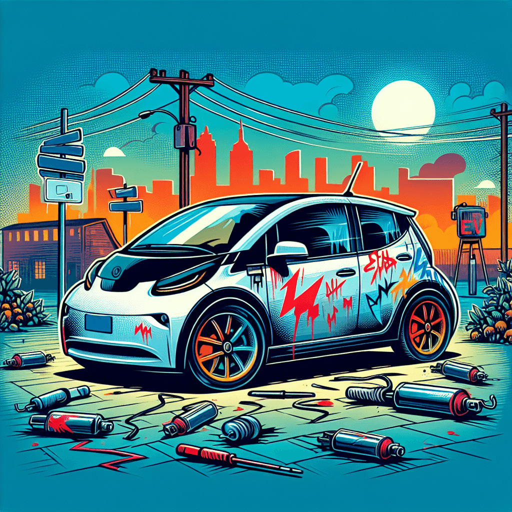 Tesla Troubles: Vandalism Incident in Wichita Highlights Growing Trend