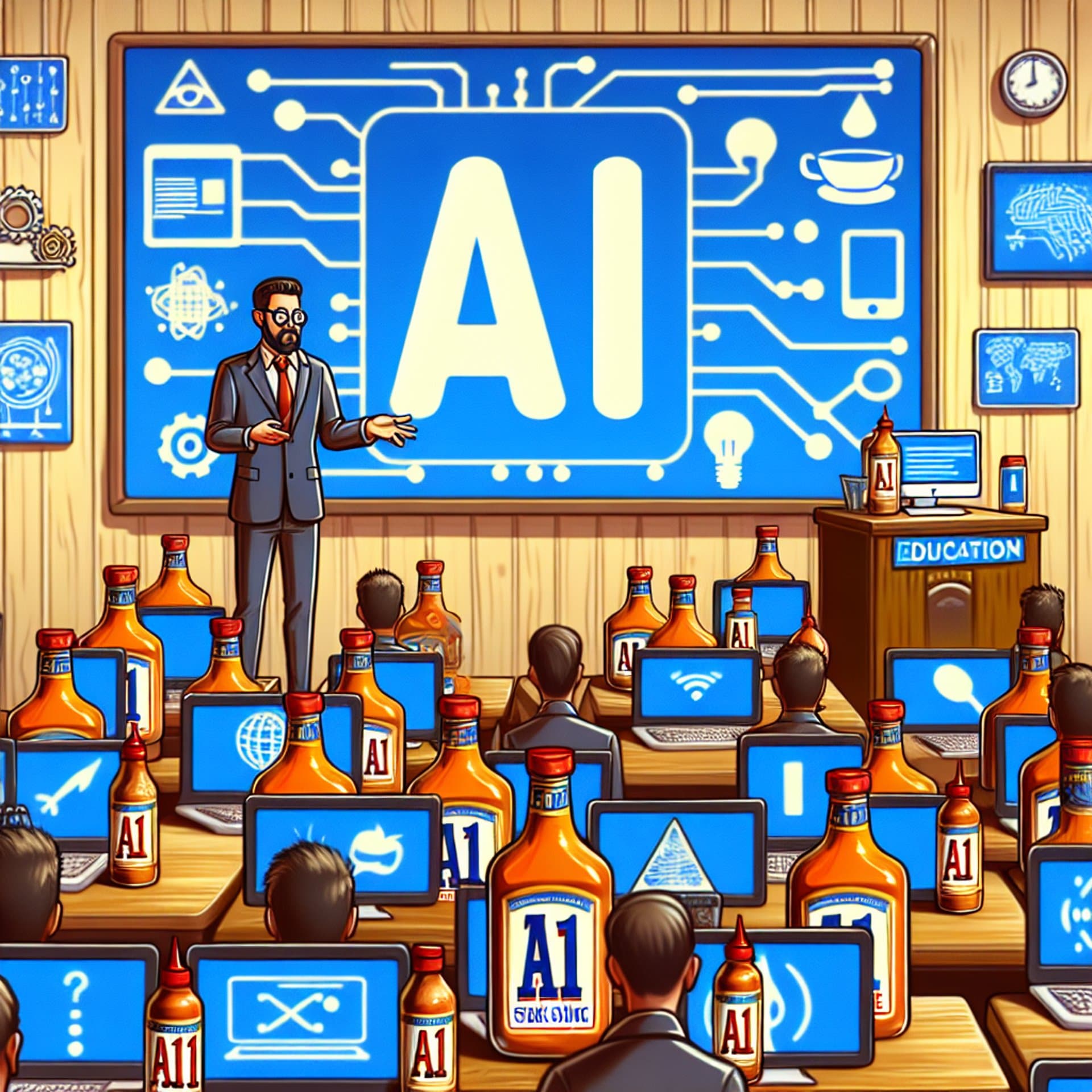 U.S. Secretary of Education's AI Blunder: Confuses AI with A1 Steak Sauce!
