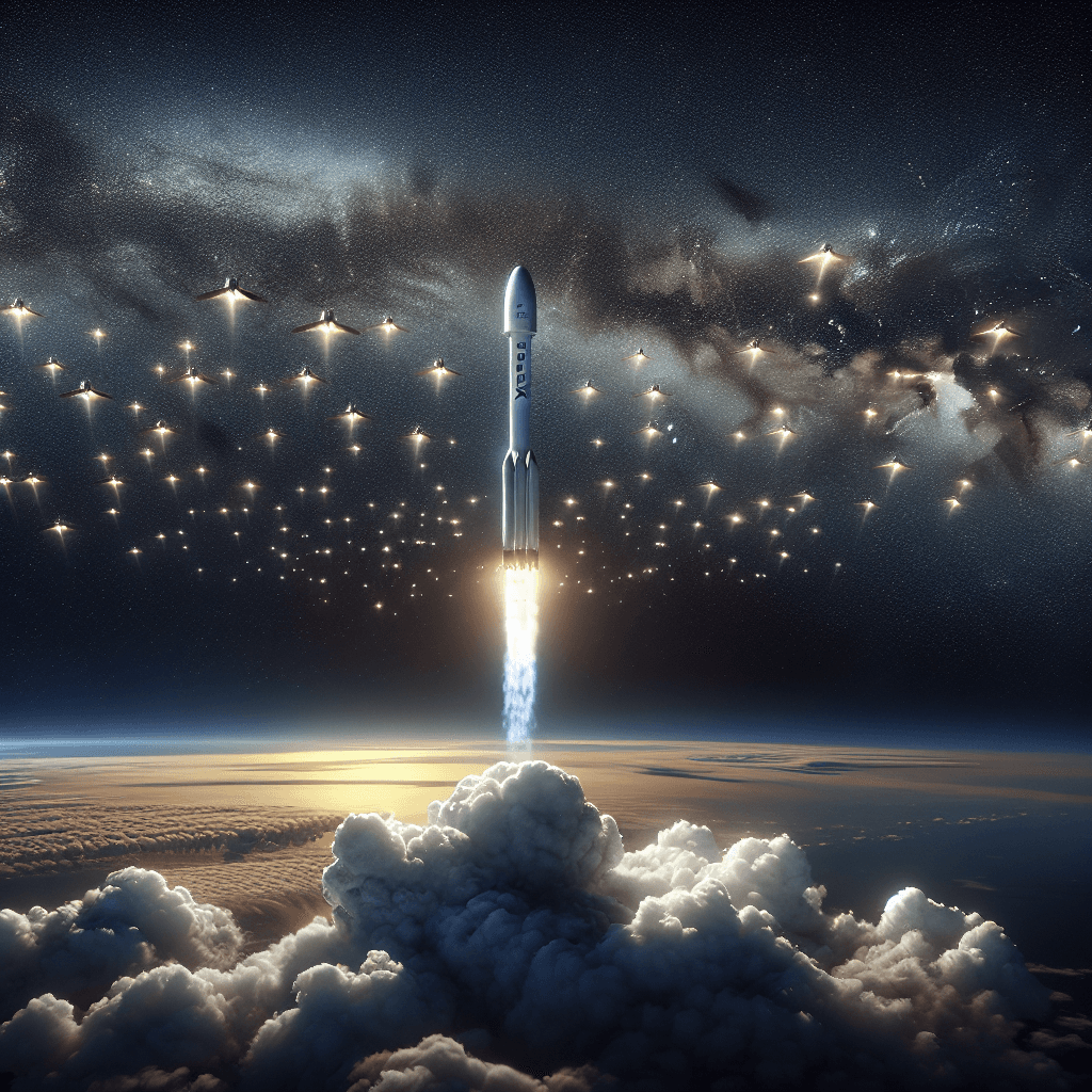 SpaceX to Launch 29 Starlink V2 Mini Satellites Aboard Falcon 9