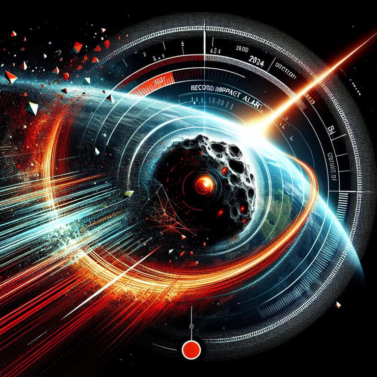 Potential Collision Alert: Asteroid 2024 YR4 Achieves Record Impact Probability