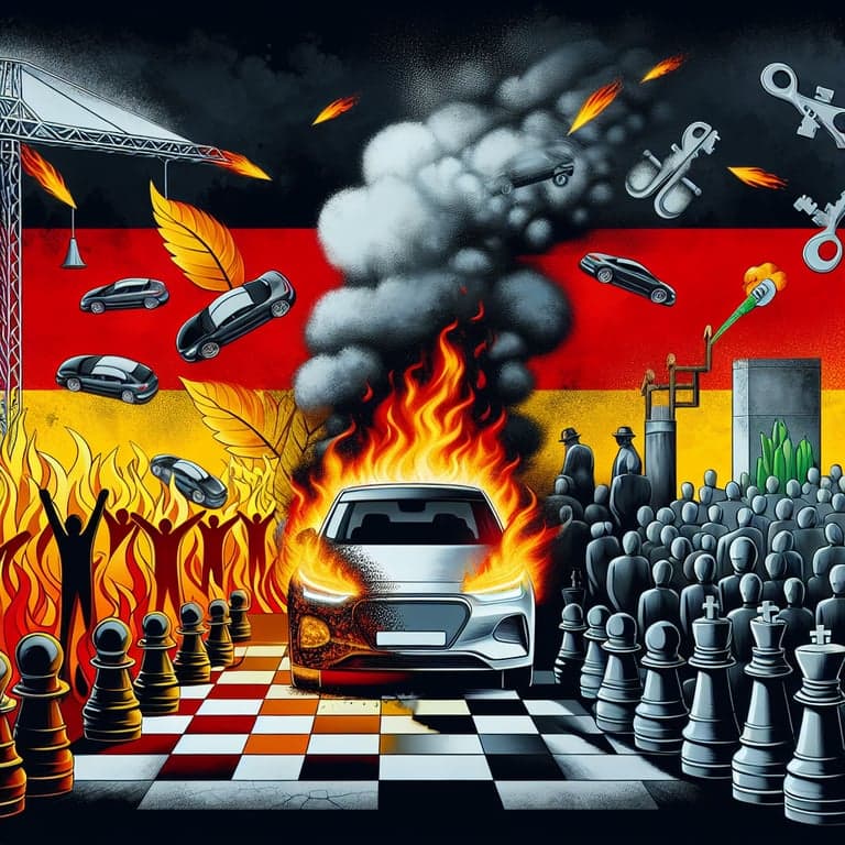 Tesla Faces Heat in Germany: Arson, Politics, and Waning Consumer Loyalty