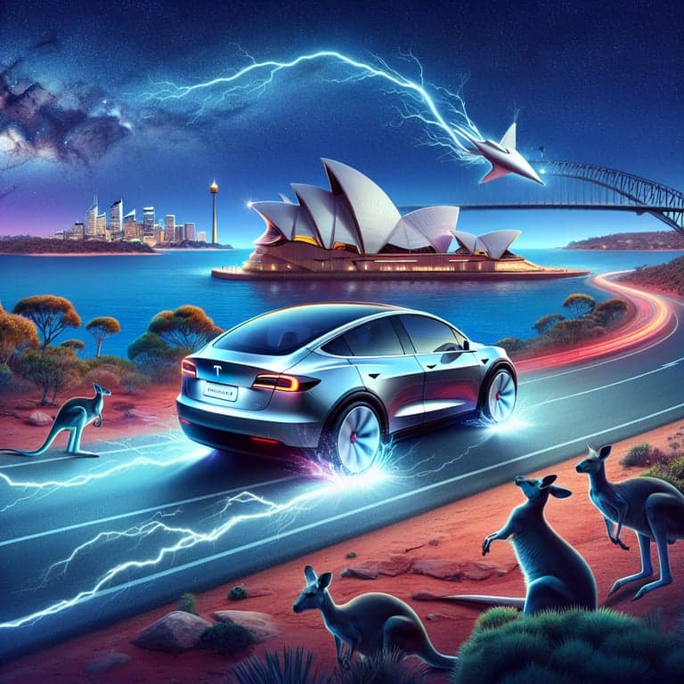 Tesla's Electrifying Upgrade: The Model Y Performance Hits Aussie Roads!