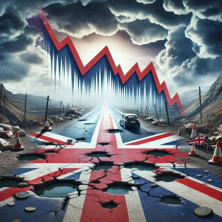 UK's Economic Forecast Slashed by FT: A Turbulent Road Ahead