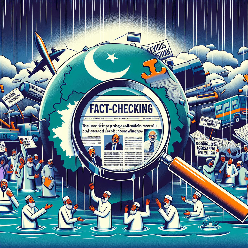 Fact-Check Frenzy: Debunking Misinfo on Pakistan Floods and Religious Allegations