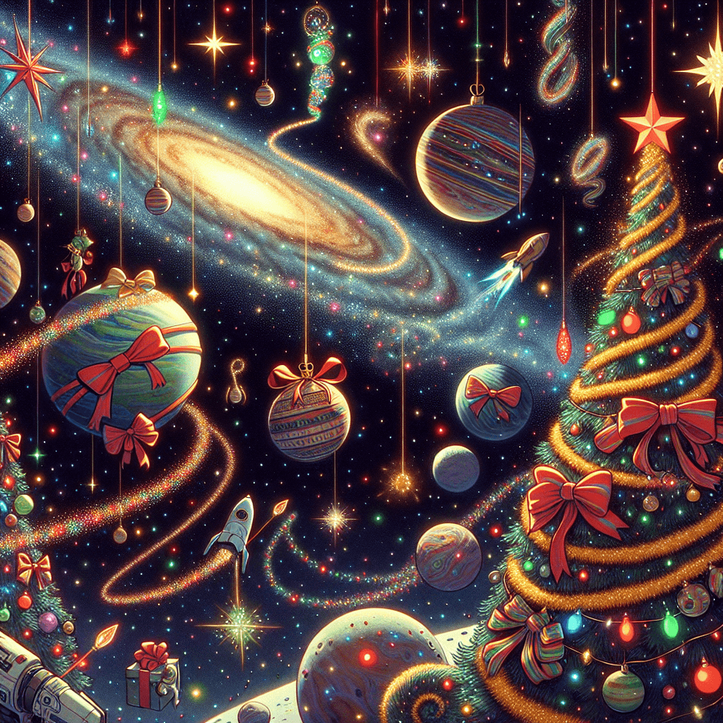 NASA Decks the Universe with Holiday Cheer: Festive Space Images Unveiled!
