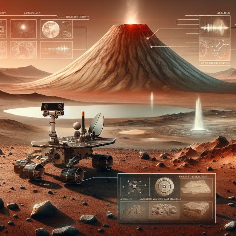 NASA's Mars Rover Uncovers Hidden Volcano Beside Ancient Lake!